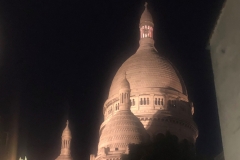 Sacre Coeur at night