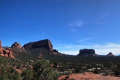 Courthouse and Bell Rock in the distaance