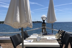 Lunch spot at Agay beach