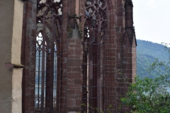 The ruins of Werners Chapel, Bacharach